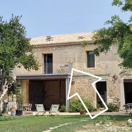 Dans Un Mas Provencal Renove Lägenhet *